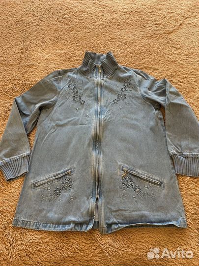 Футболки и джинсовая куртка р. 50