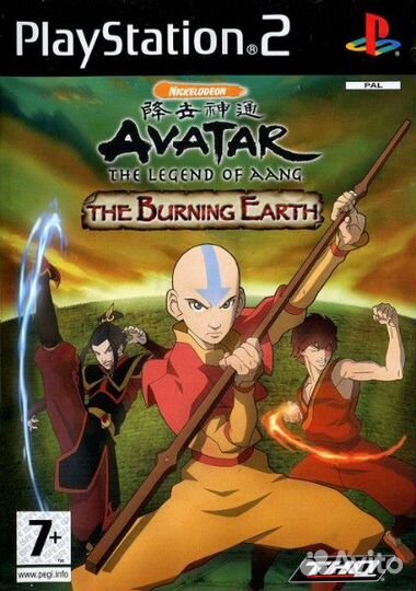 Avatar the Legend of Aang - The Burning Earth PS2