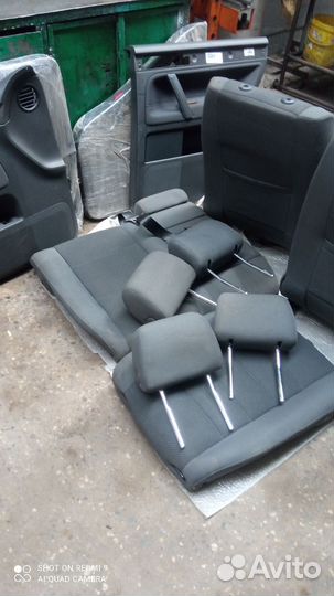 Салон, сиденья, дверные карты Фольксваген touareg