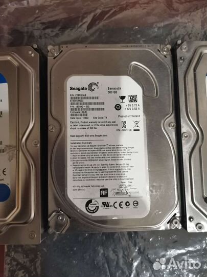 HDD WD Blue, Seagate 500gb SATA III. В идеале