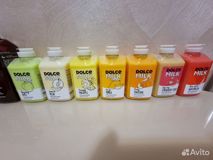 Гели для душа/шампуни/молочко Dolce Milk