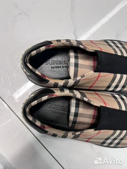 Слипоны burberry