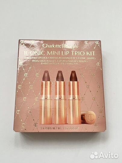 Charlotte Tilbury набор из 3 мини помад