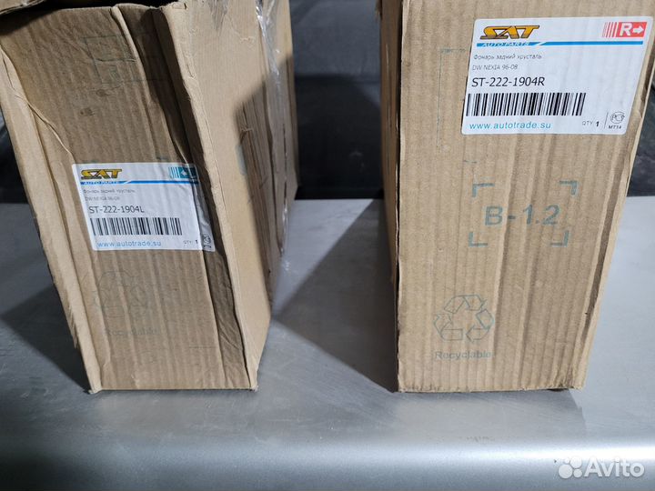 Новые фонари хрусталь Нексия