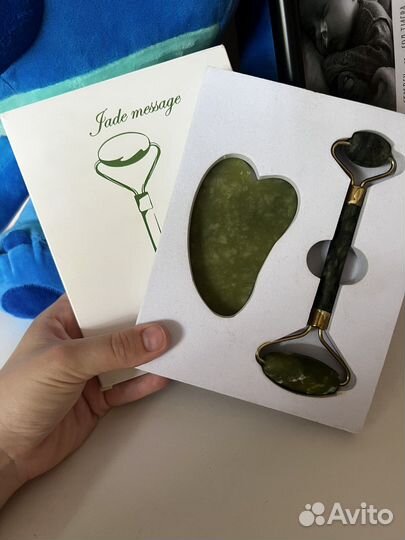 Набор гуаша и роллер