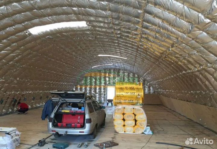 Теплый ангар под ключ