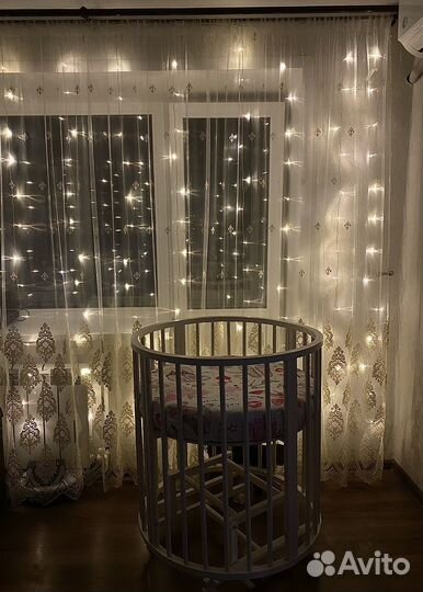 Матрас для круглой кроватки