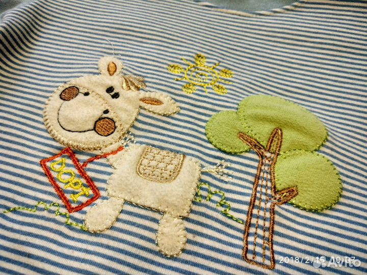 Пижамка на мальчика 80