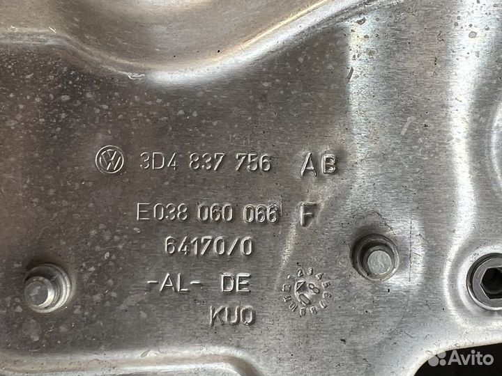 Передний правый стеклоподъемник VW Phaeton