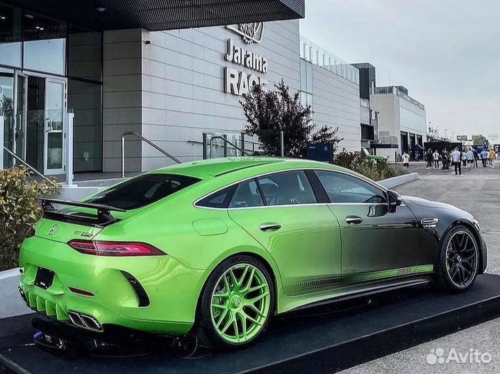 Mercedes AMG GT винил / выхлоп