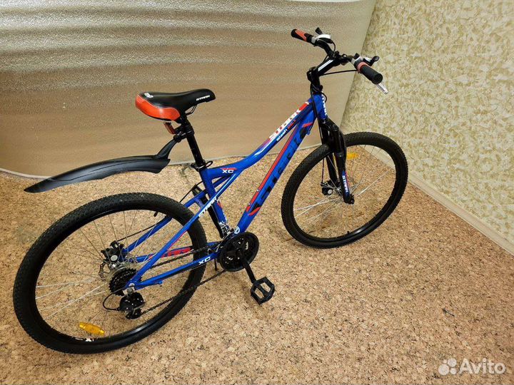 Велосипед Stark Slash 26.1 D, голубой, рама 16''