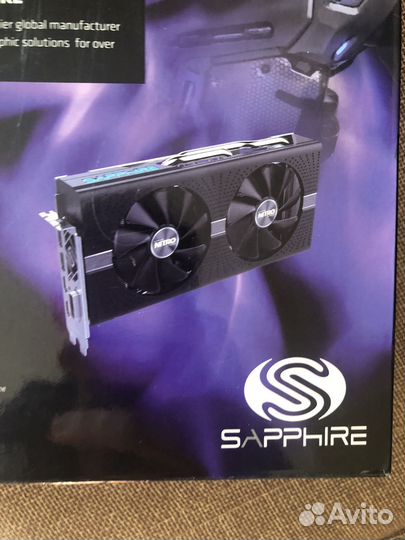 Игровая видеокарта Nitro+ Radeon RX 580 8gb