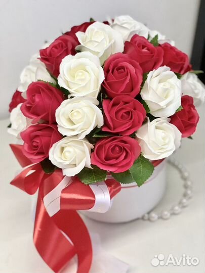 Вечный Букет из роз «Венецианка