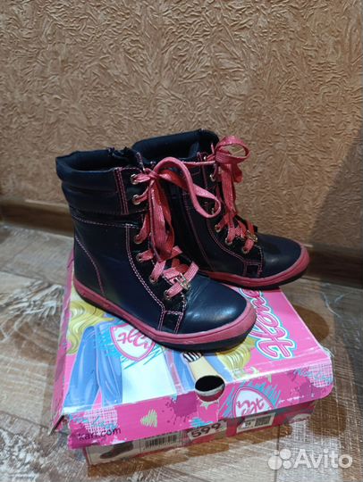 Ботинки демисезонные для девочки