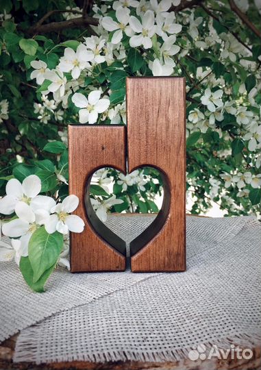 Подсвечники в форме сердца