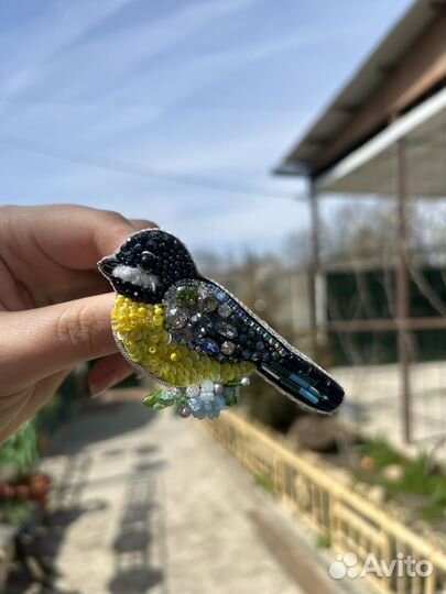 Брошь ручной работы