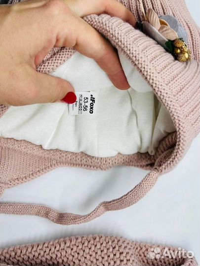 Шапка и снуд Elfoxo для девочки 53-56 новая