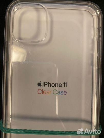 Чехол на iPhone 11 Clear Case