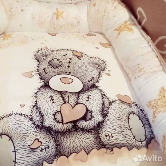 Кокон, бортики, одеяла для новорожденных