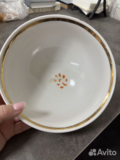 Тарелка суповка или салатник СССР
