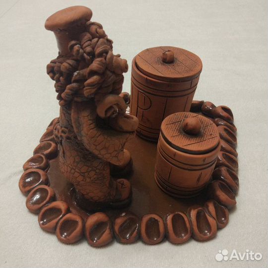 Керамический набор Поварёнок-соль-сахар