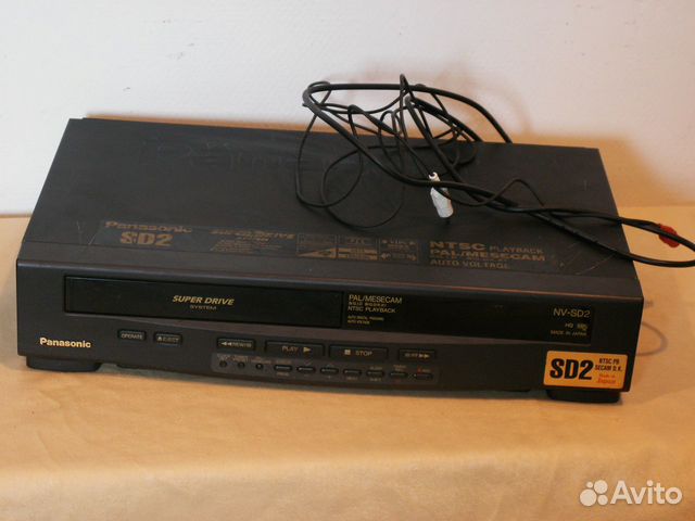 Видеомагнитофон Panasonic NV-SD2, VHS