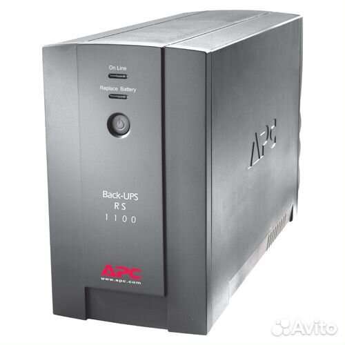Ибп APC Back-UPS 1100VA, 230V, AVR + новый аккумул