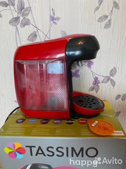 Кофемашина капсульная Bosch Tassimo happy TAS1003