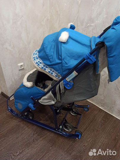 Коляска санки