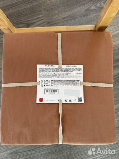 Односпальная натяжная простыня Zara home