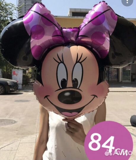 Воздушный шар фольгированный Минни Маус 84 см