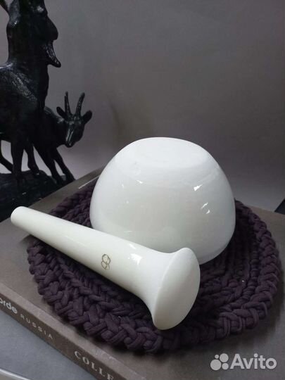 Ступка керамическая с пестиком