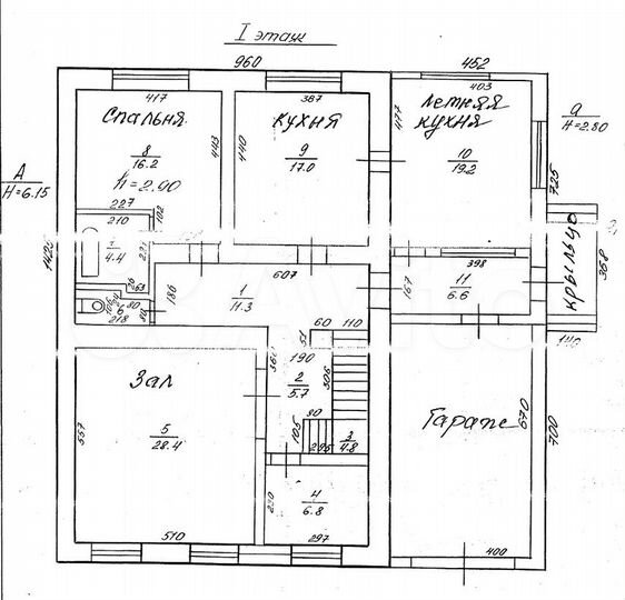 Коттедж 275,4 м² на участке 8,1 сот.