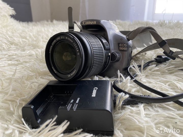 Зеркальный фотоаппарат canon eos 1100d