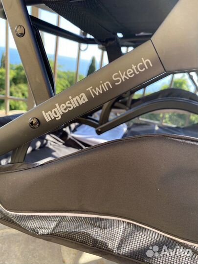 Новая Inglesina коляска для двойни