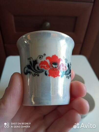 Рюмки перламутровые