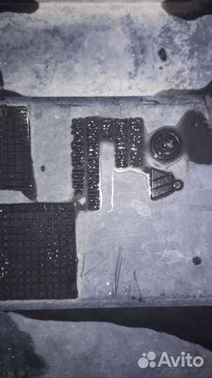 Пыльник бампера Skoda Rapid 2012-2017