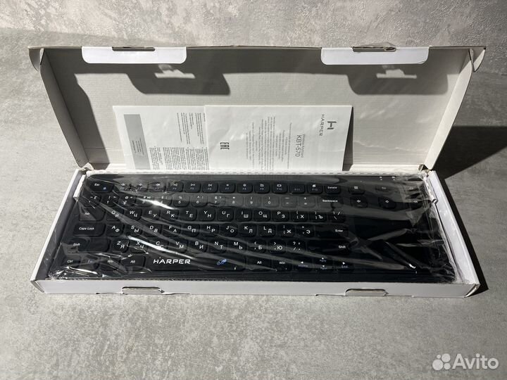 Клавиатура с тачпадом для Smart TV harper KBT-570