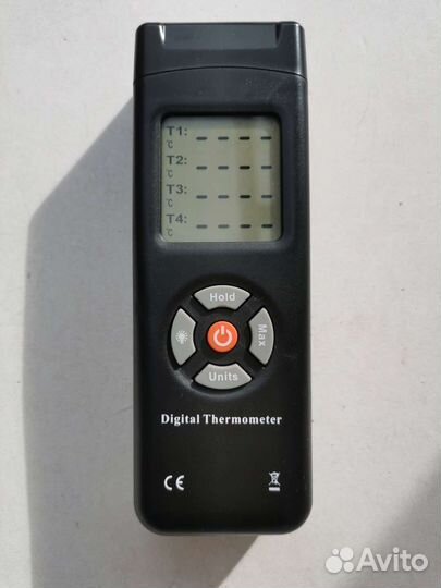 Контактный цифровой термометр 4K