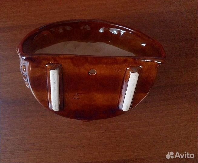 Подвесное кашпо керамика