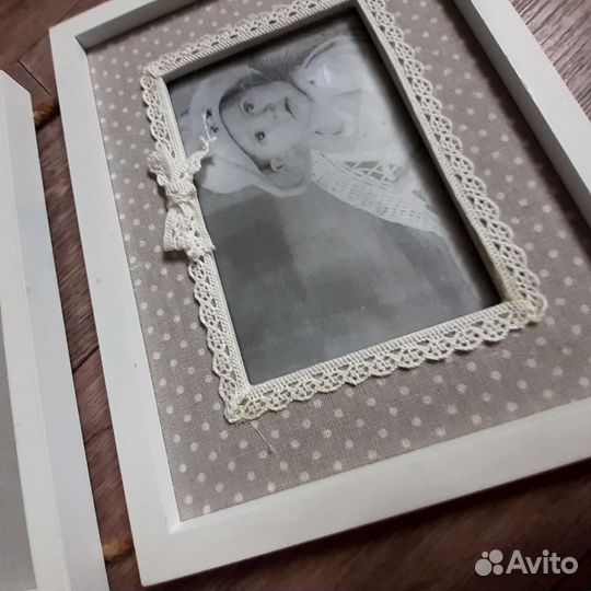 Фоторамка деревянная