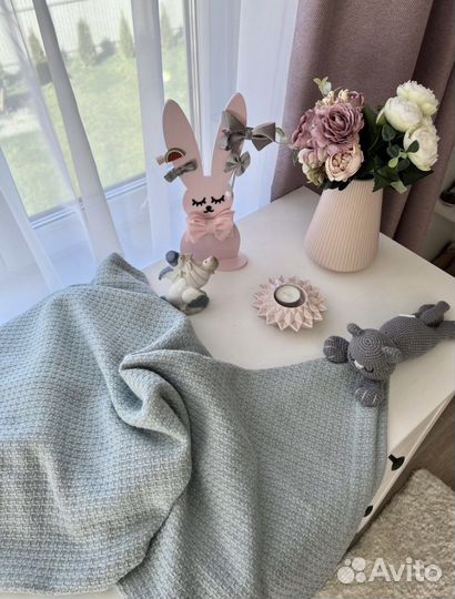 Плед детский вязаный (Новые)