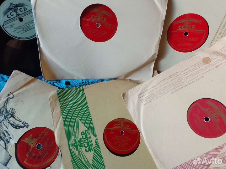 Виниловые пластинки СССР