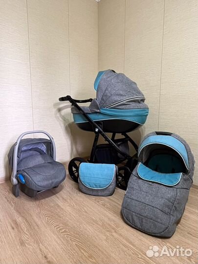 Коляска adamex neonex 3 в 1 / Польша