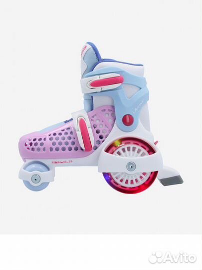 Роликовые коньки детские раздвижные + шлем