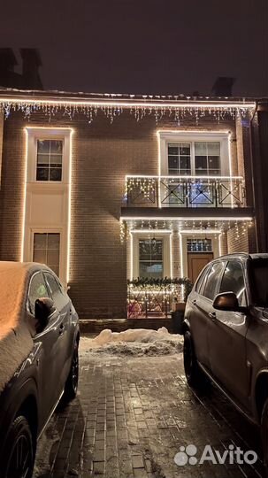 Фасадное освещение дома