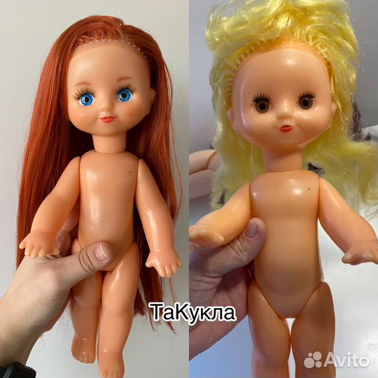 Рестоврация кукол. Прошивка волос.Создание куклы