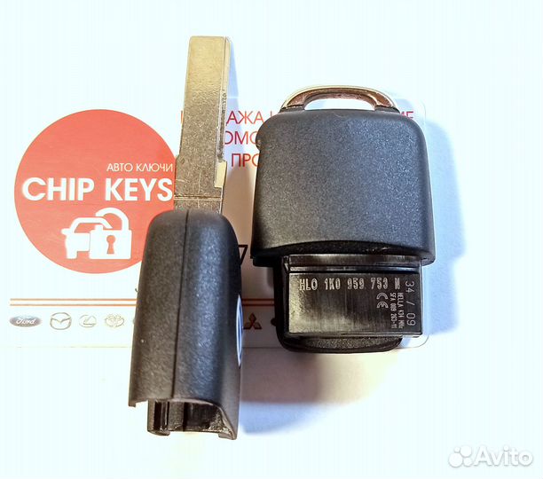 Ключ зажигания Volkswаgen Jetta / 1K0959753N