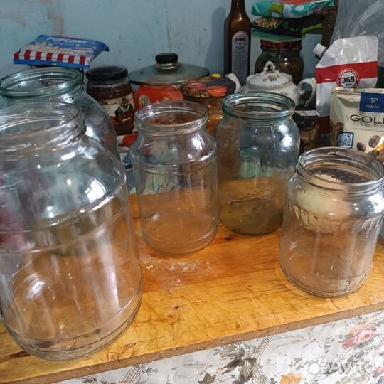 Банки стеклянные
