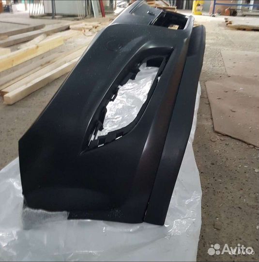 Губа юбка бампера Opel Astra H рестайл